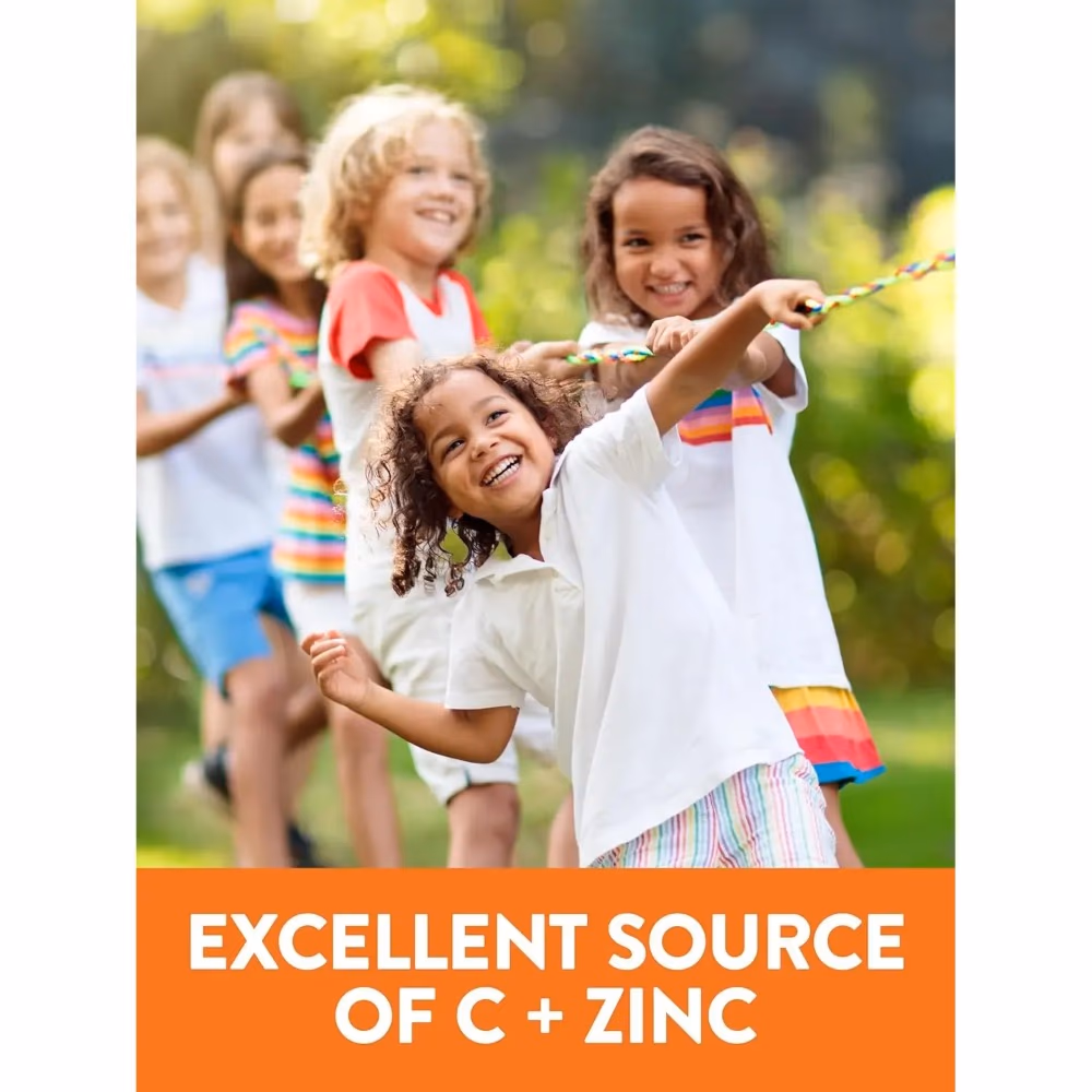 Natures Truth Kids Vitamin-C Zinc Plus Echinacea - 60 Gummies 5