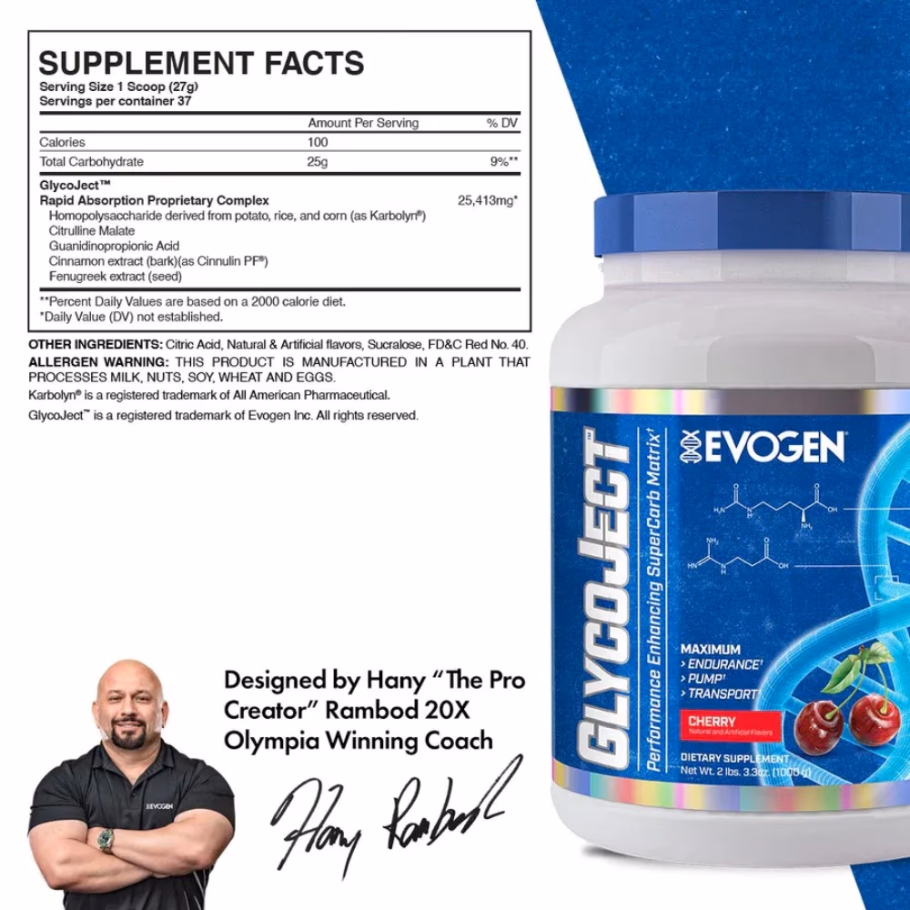 Evogen GlycoJect Cherry 2lb 2