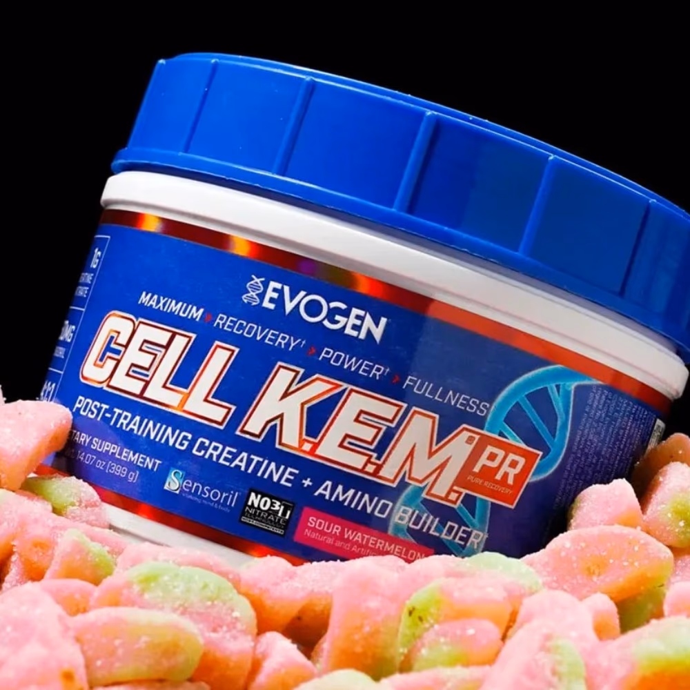 Evogen Cell K.E.M. PR 399g Intra-Workout Recovery with EAAs & BCAAs - Sour Watermelon  2