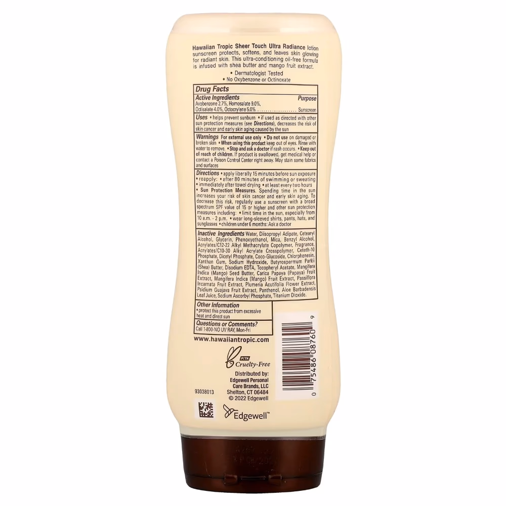 Hawaiian Tropic Sheer Touch SPF 50 Lotion 236ml 2