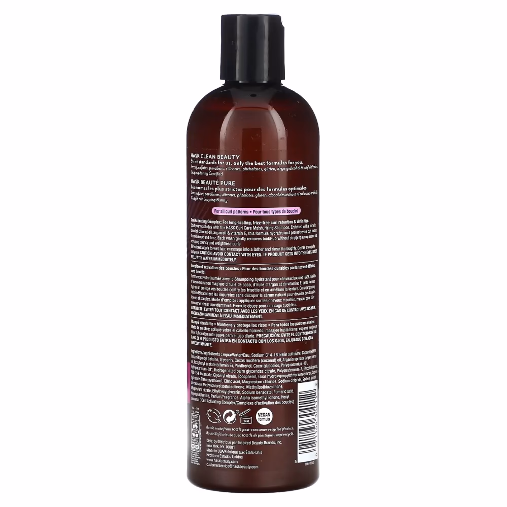 HASK CURL CARE MOISTURIZING SHAMPOO 355ML 2