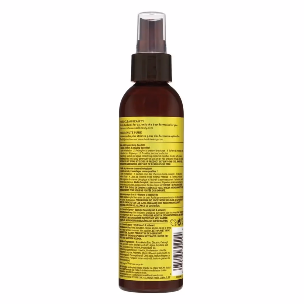 Hask Hemp Oil and Agave 5-in-1 Leave-In Spray 175ml 2