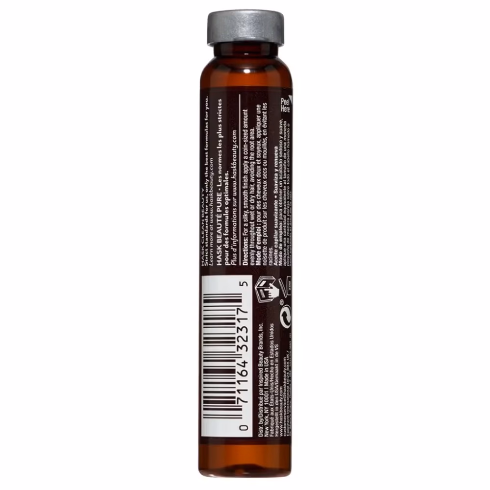 Hask Keratin Protein Smoothing Shine Hair Oil 18ml 2