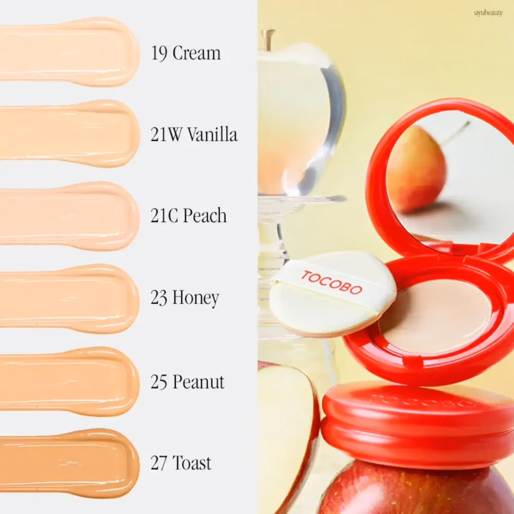 Tocobo Apple Dewy Fit Cushion SPF50+ 21W Vanilla 2