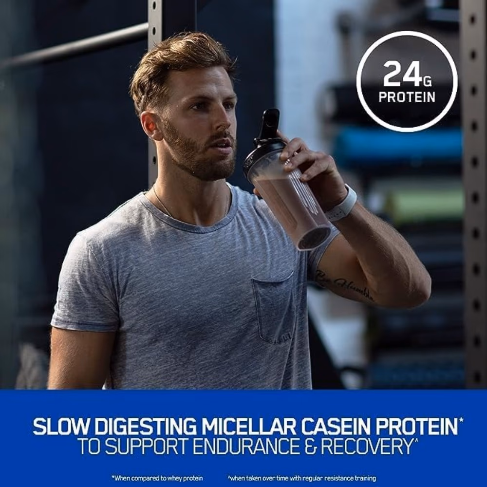 Optimum Nutrition 100% Gold Standard Casein Chocolate Supreme 4Lb 4