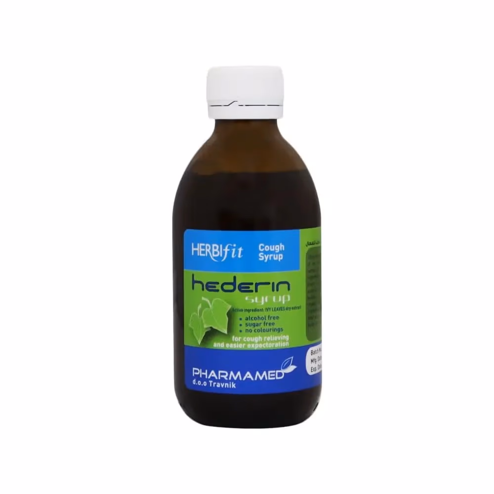Herbifit Hederin Cough Syrup 200ml 4