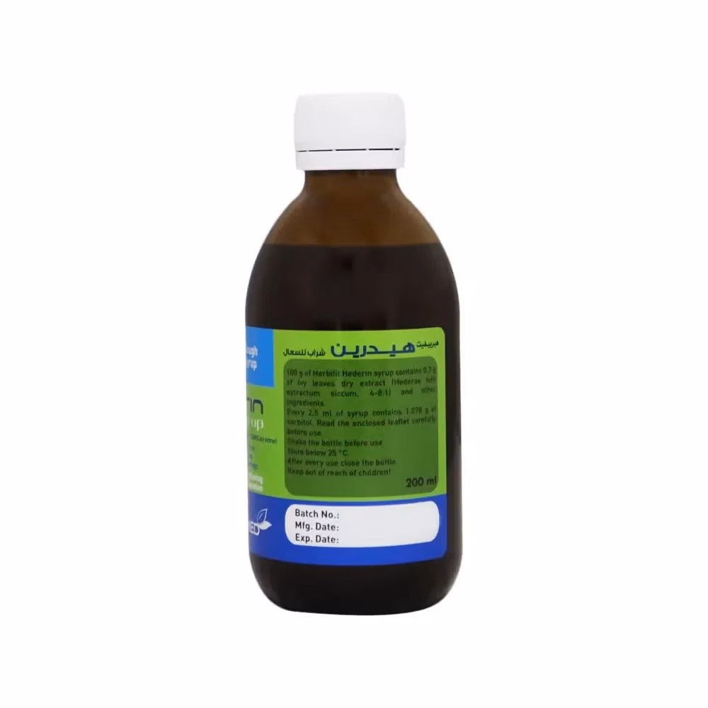 Herbifit Hederin Cough Syrup 200ml 5