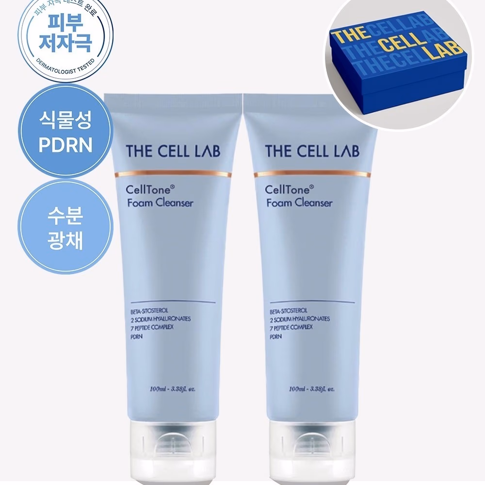 The Cell Lab Cell Tone Foam Cleanser 100ml 3