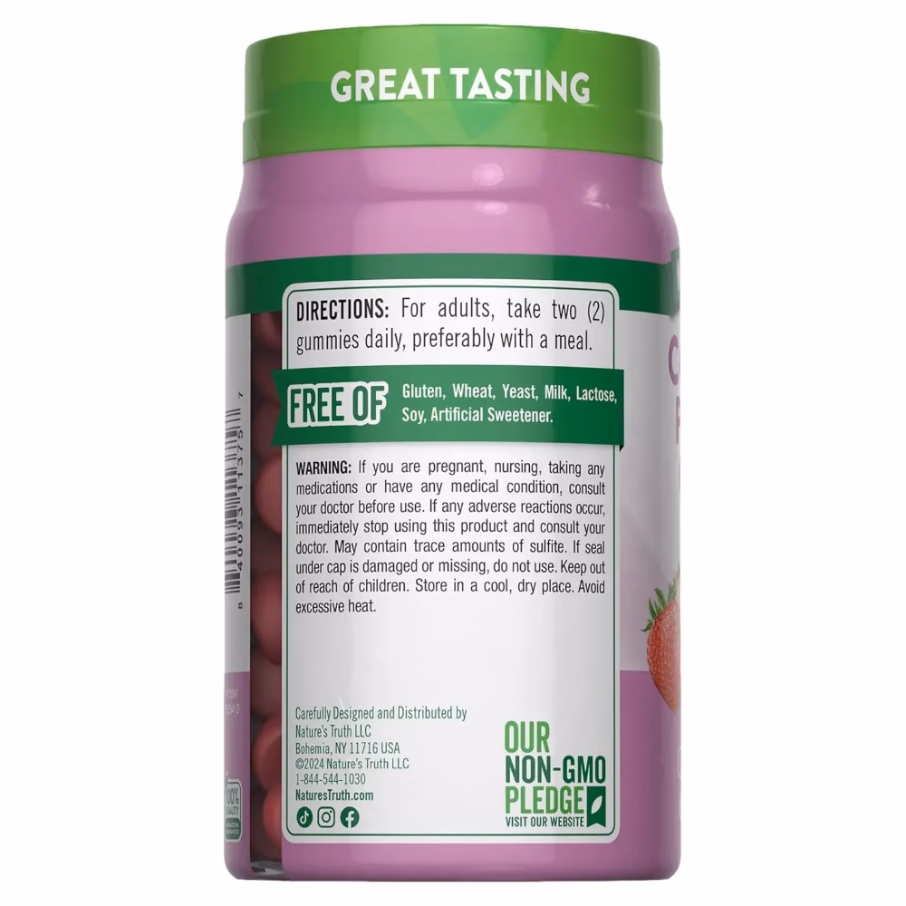 Natures Truth Beauty Collagen Type 1+3 - 60 Gummies 4