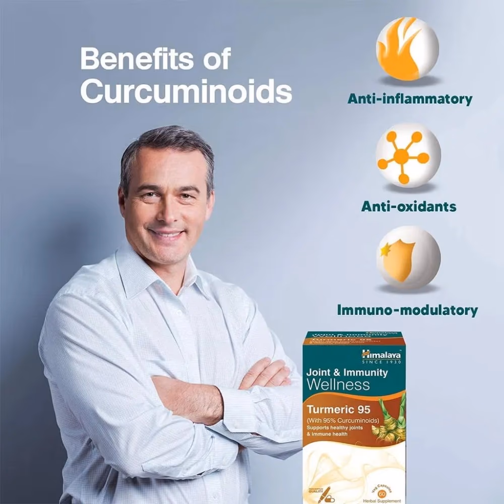 Himalaya Turmeric 95 60 Capsules 4