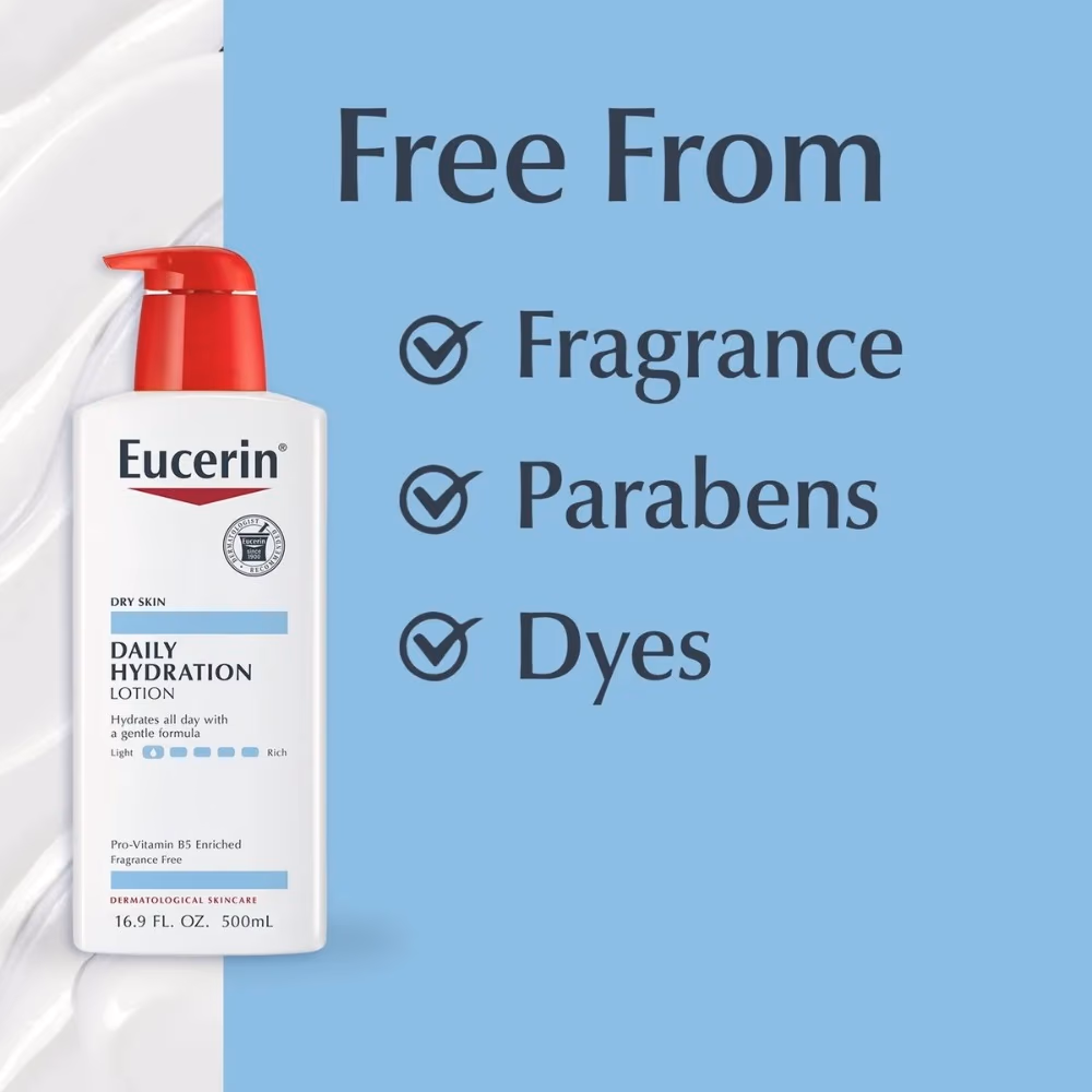 Eucerin Daily Hydration Light Lotion 500ML 4