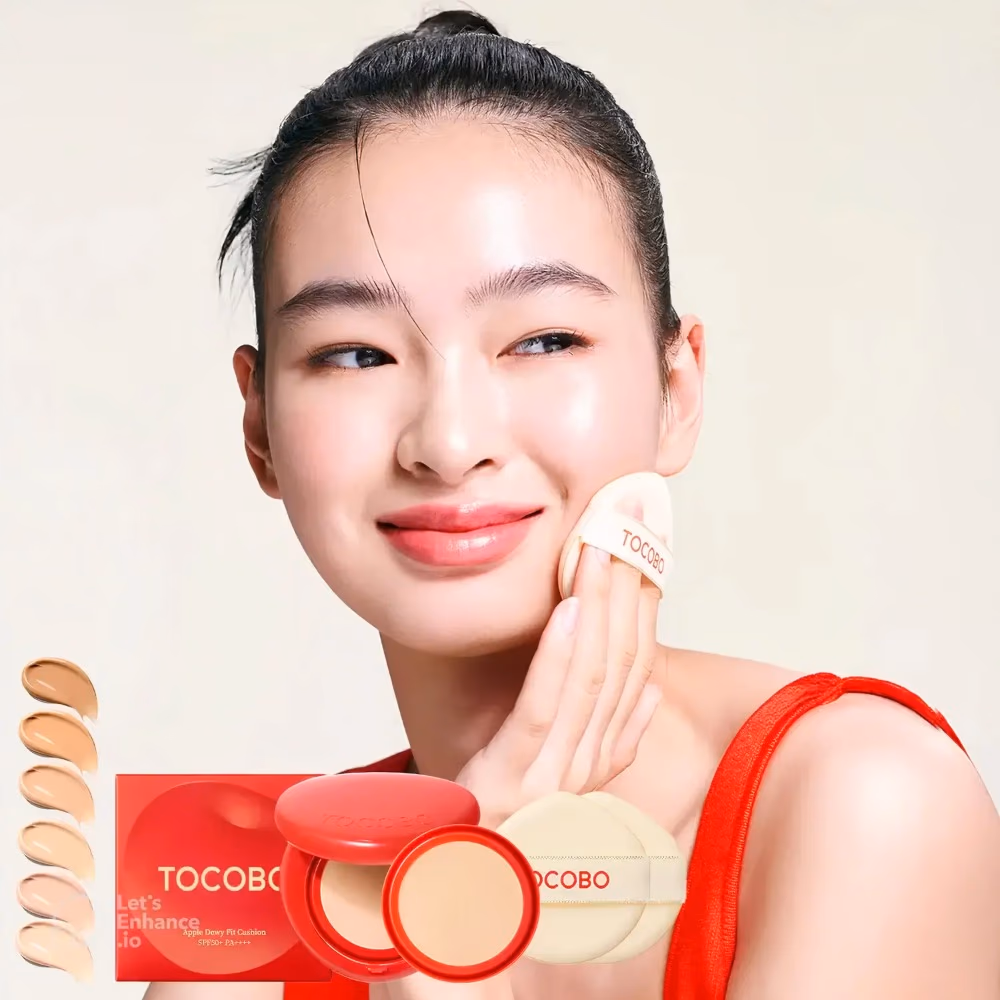 Tocobo Apple Dewy Fit Cushion SPF50+ 21W Vanilla 3