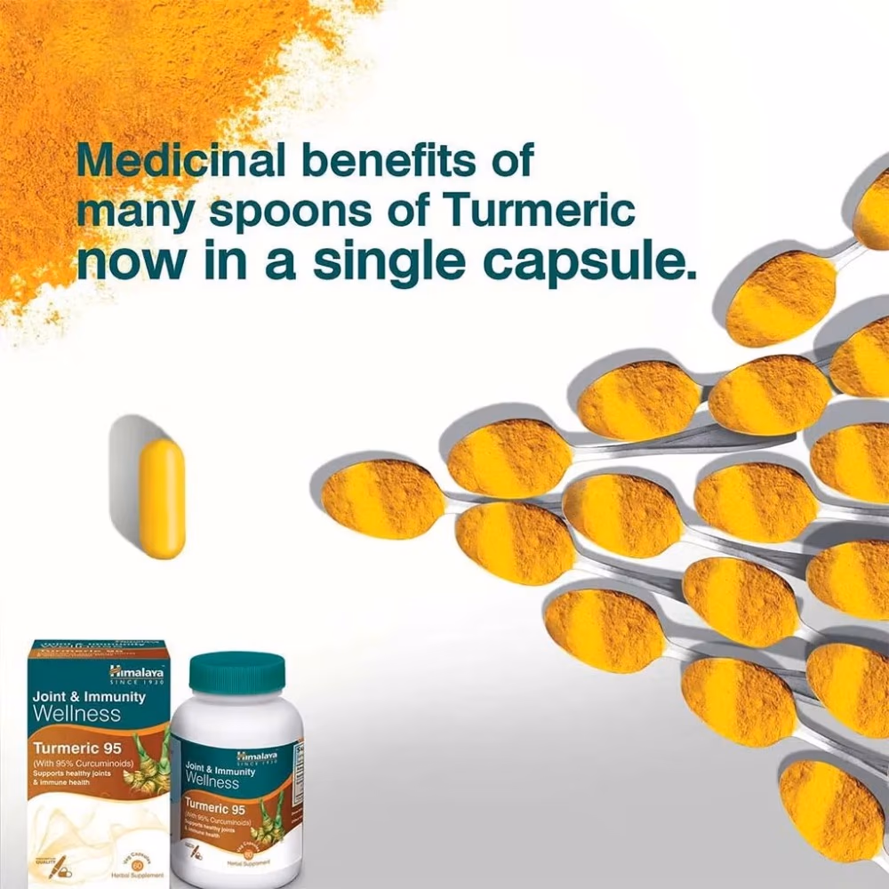 Himalaya Turmeric 95 60 Capsules 3