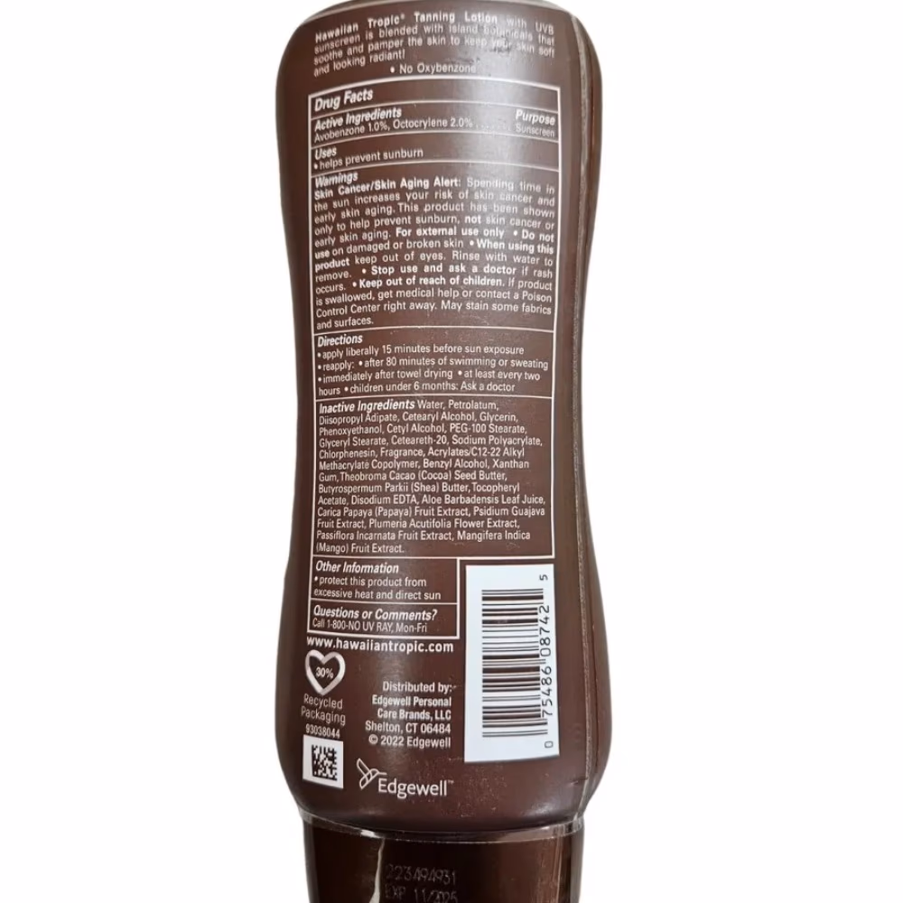 Hawaiian Tropic Island Tanning Oil SPF4 Coconut Lotion 236ml 3