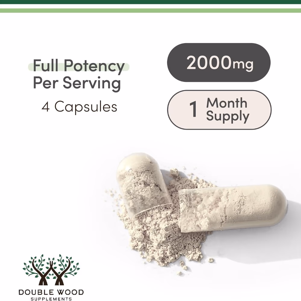 Double Wood Magtein 2000mg Capsules 100s 3