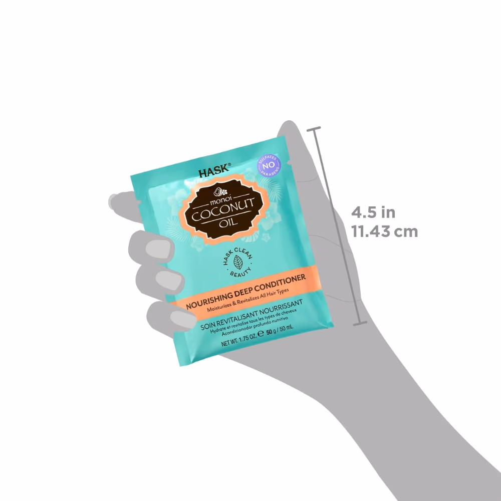 Hask Coconut Oil Nourishing Deep Conditioner 50g 3