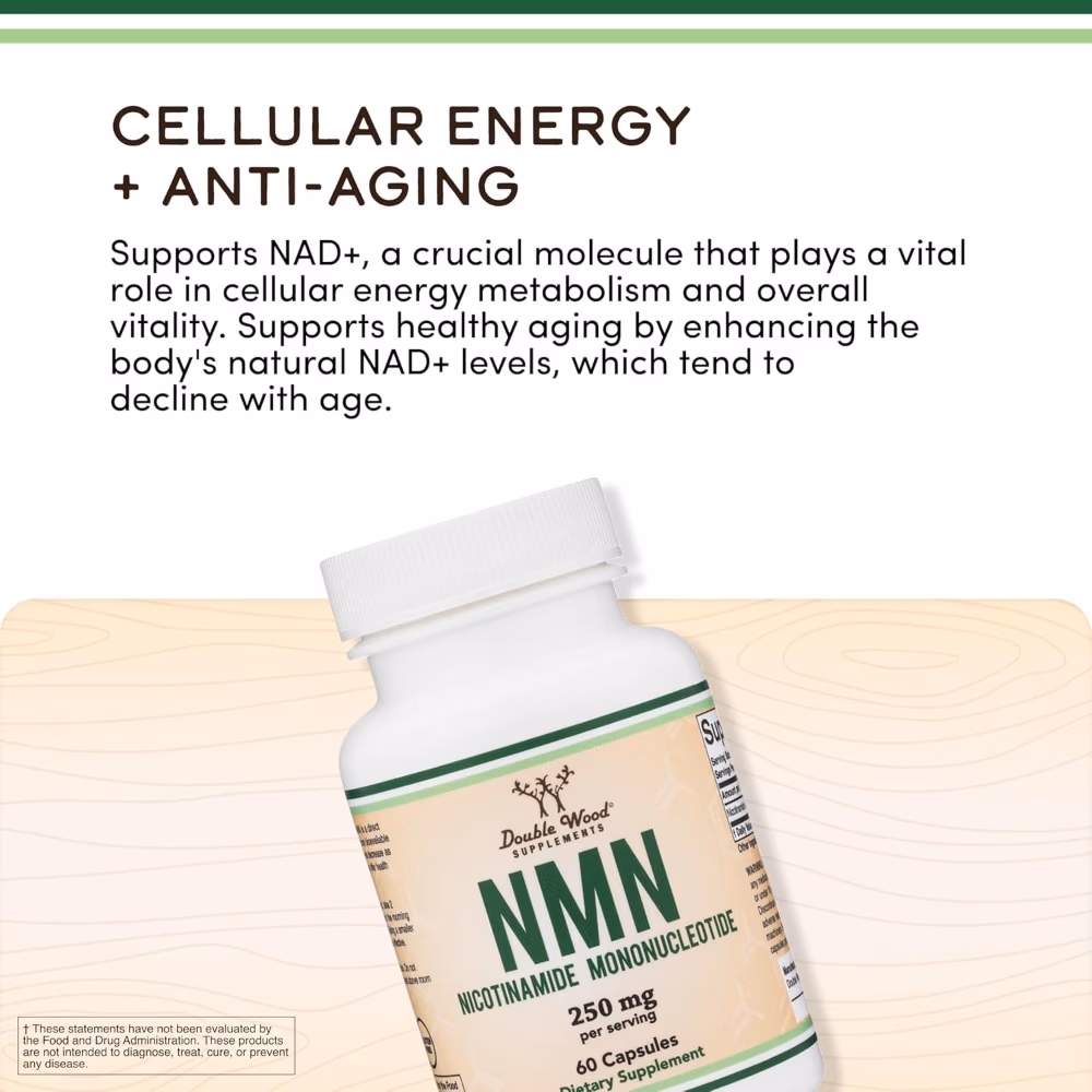 Double Wood NMN 250mg (60 Capsules) 4