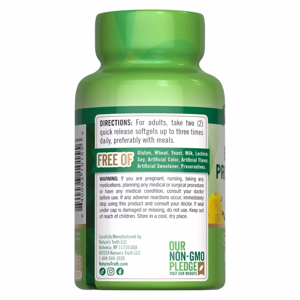 Natures Truth Evening Primrose Oil 2000Mg - 60 Softgels 5