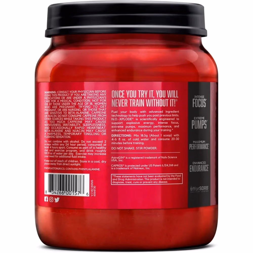 BSN No Explode Watermelon 2.45LB 3