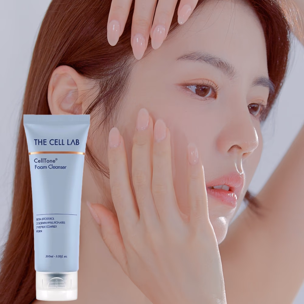 The Cell Lab Cell Tone Foam Cleanser 100ml 2
