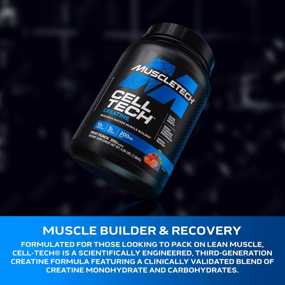MuscleTech Cell-Tech Creatine – Fruit Punch, 6LB 2