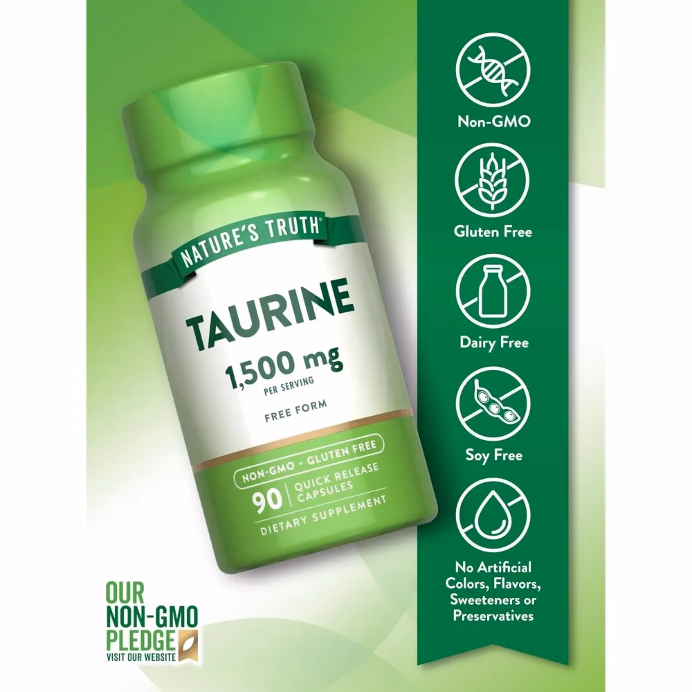 Nature's Truth Taurine 1500 mg - 90 Capsules 5