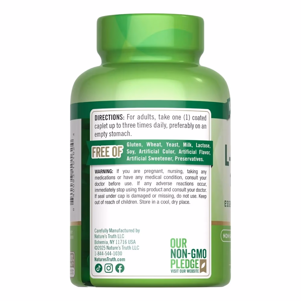 Natures Truth L-Lysine 1000Mg - 100 Capsules 4