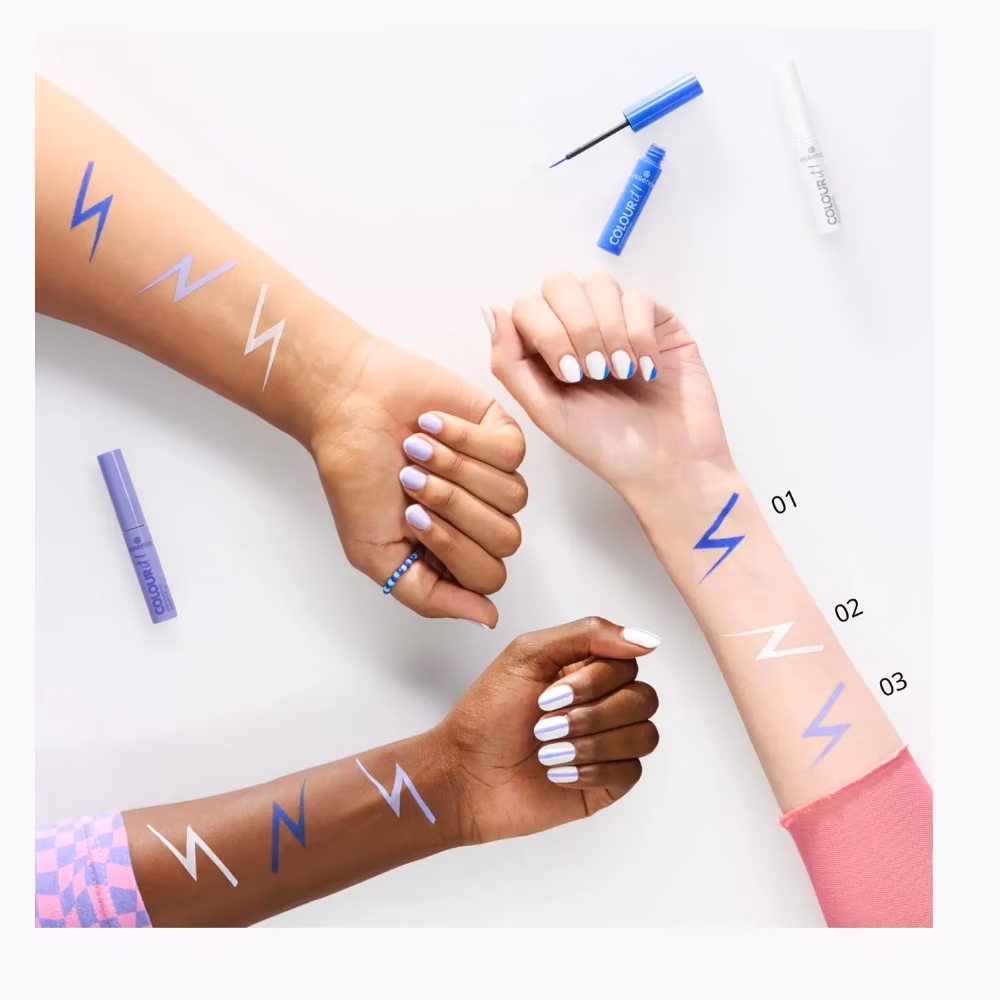 Essence Colour It! Liquid Eyeliner 02 White – Precise Long Lasting White Eyeliner 2
