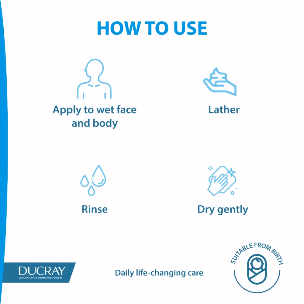 Ducray Dexyane Ultra-Rich Cleansing Gel 400ml 3