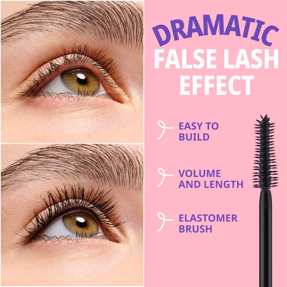 Essence Call Me Queen Dramatic False Lash Mascara – Volumizing & Lengthening Black Mascara 5