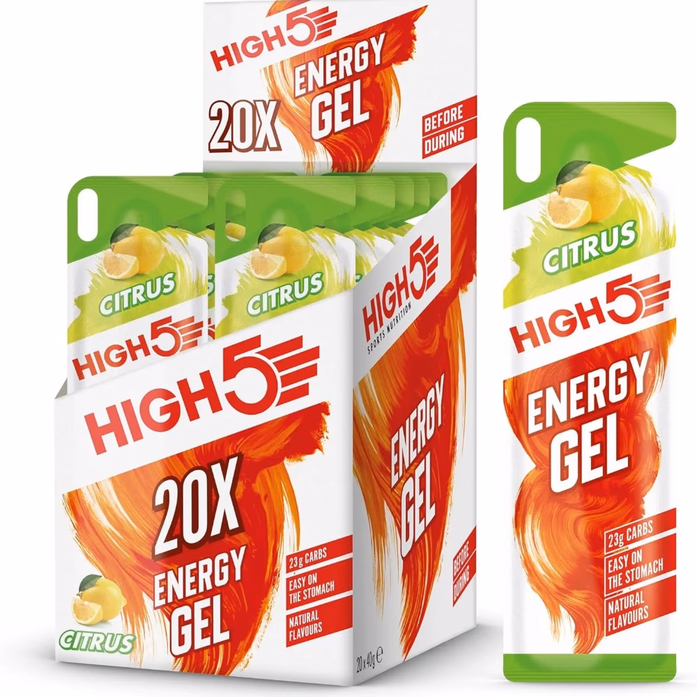 HIGH5 Energy Gel Citrus 40g – Quick Energy for Running, Cycling And Endurance 2