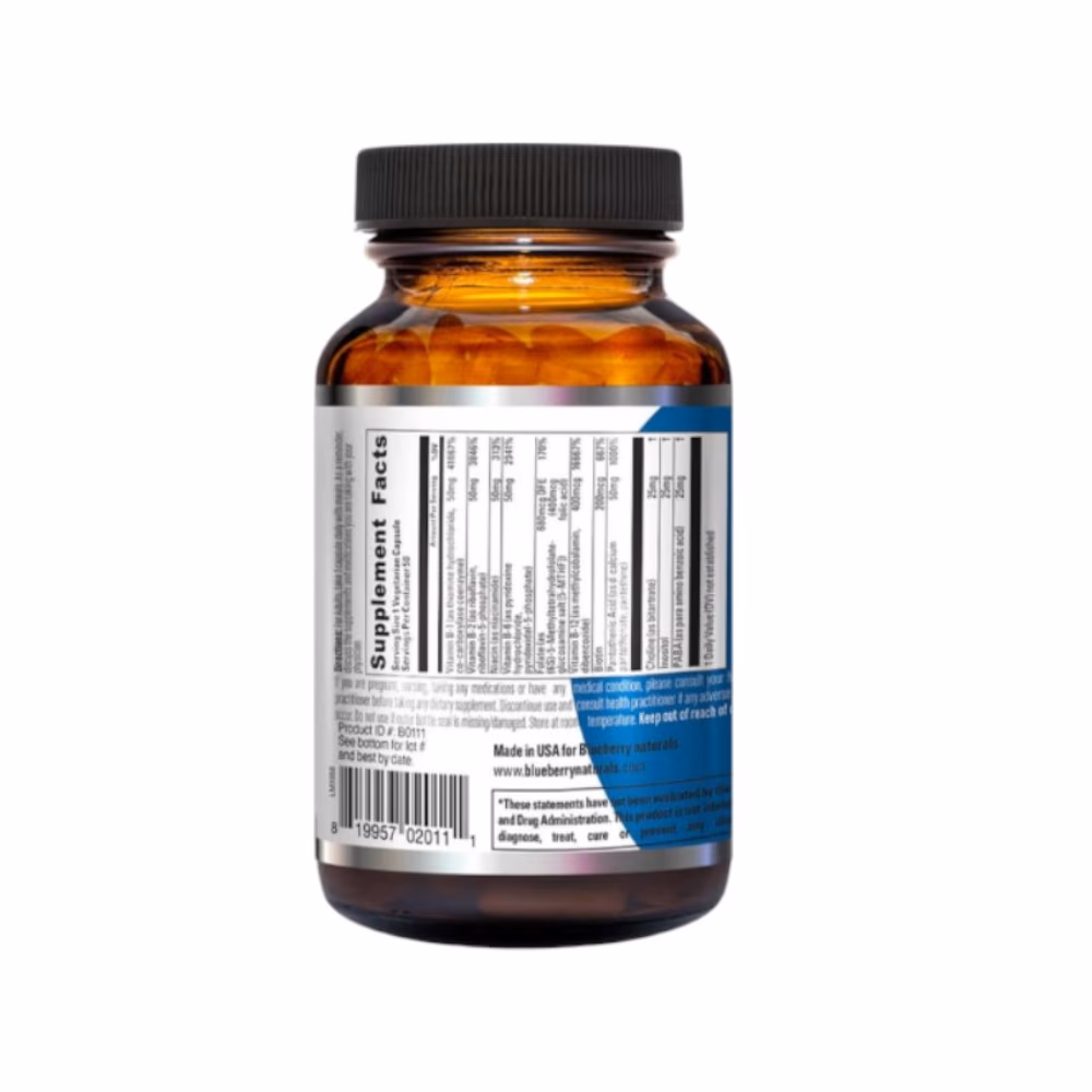 Blueberry Naturals Brilliant B-50 Coenzyme Complex (50 Capsules) 2