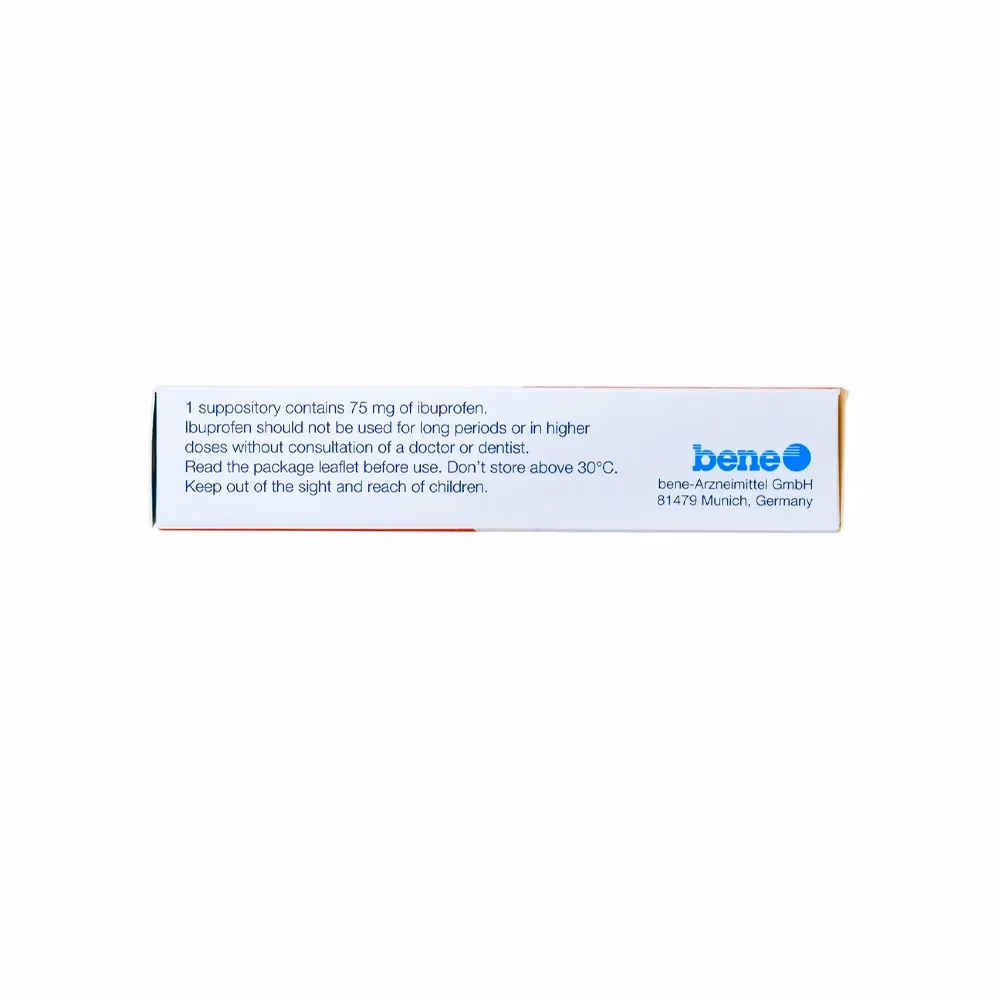 IBURON 75MG SUPPO 10S 2