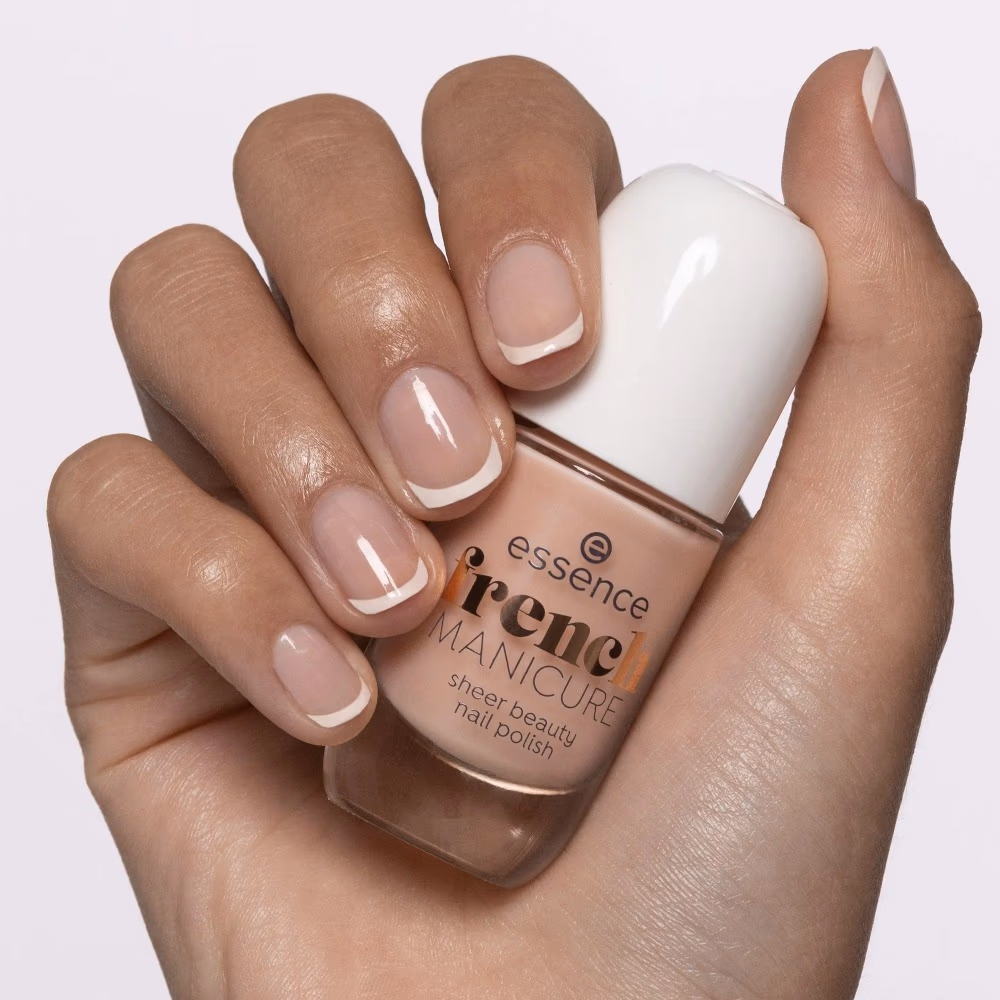 Essence French Manicure Sheer Beauty Nail Polish 01 – Peach Please! 5