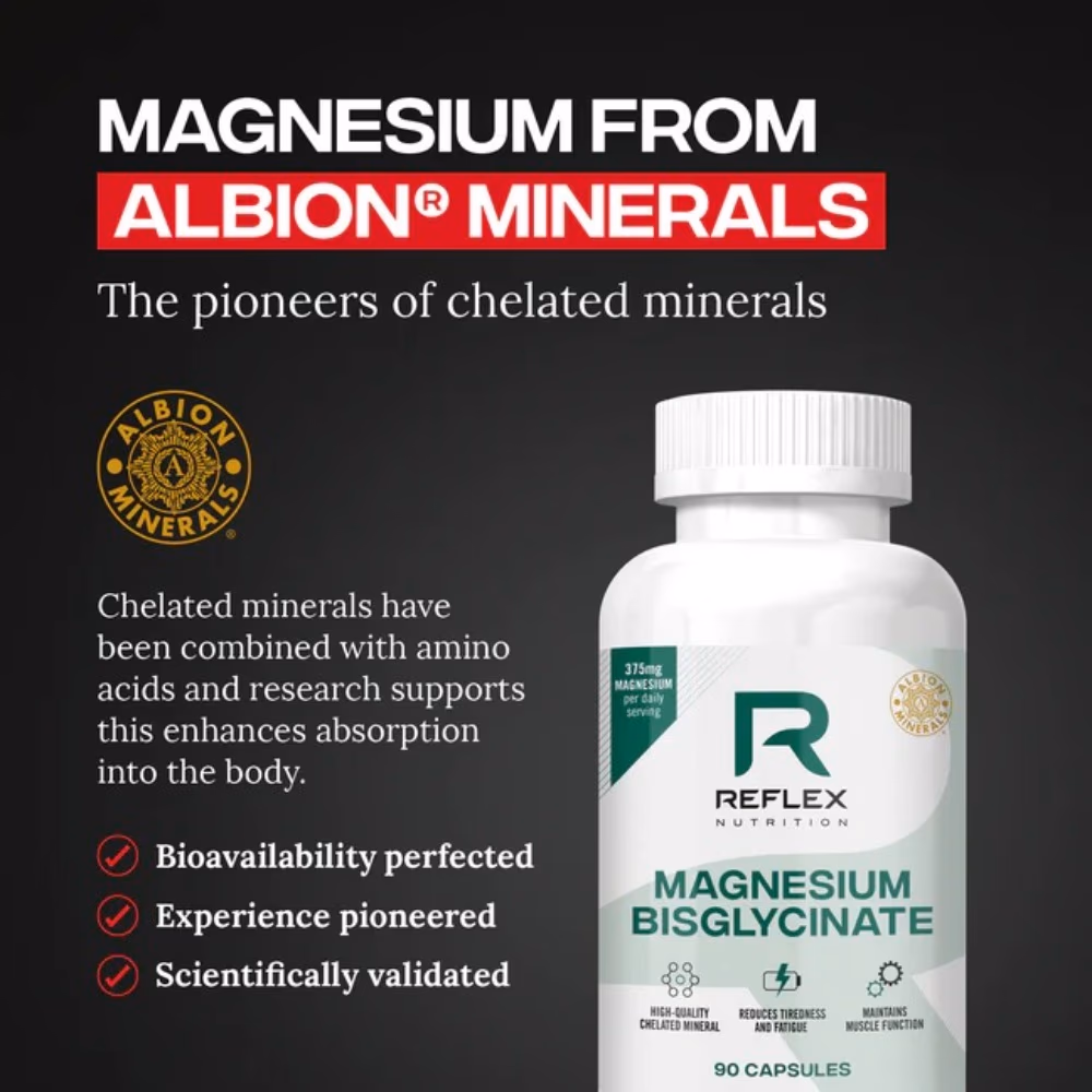 Reflex Nutrition Magnesium Bisglycinate 90 Capsules 4