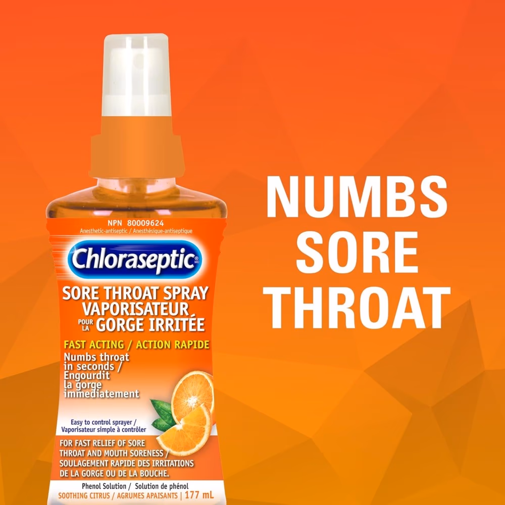 Chloraseptic Sore Throat Spray 177ml - Citrus 3