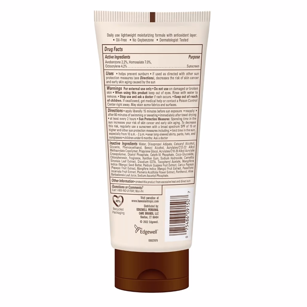 Hawaiian Tropic Skin Defence SPF 50 Lotion 177ml 2
