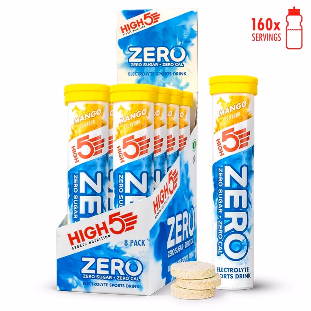 HIGH5 ZERO Electrolyte Drink Mango – 20 Effervescent Hydration Tablets 3