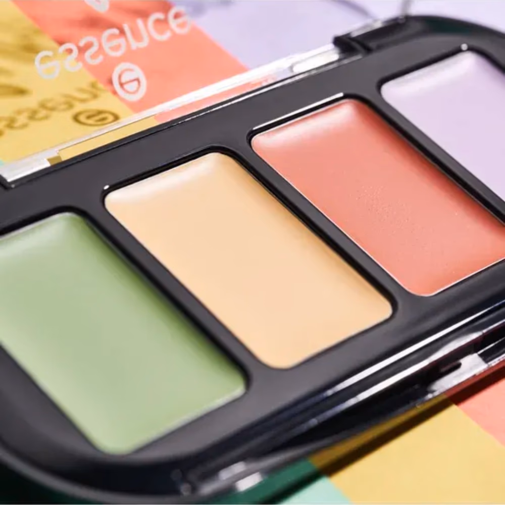 Essence Conceal Like A Pro Colour Correcting Palette – Multi Shade Cream Palette for Even Skin Tone 5