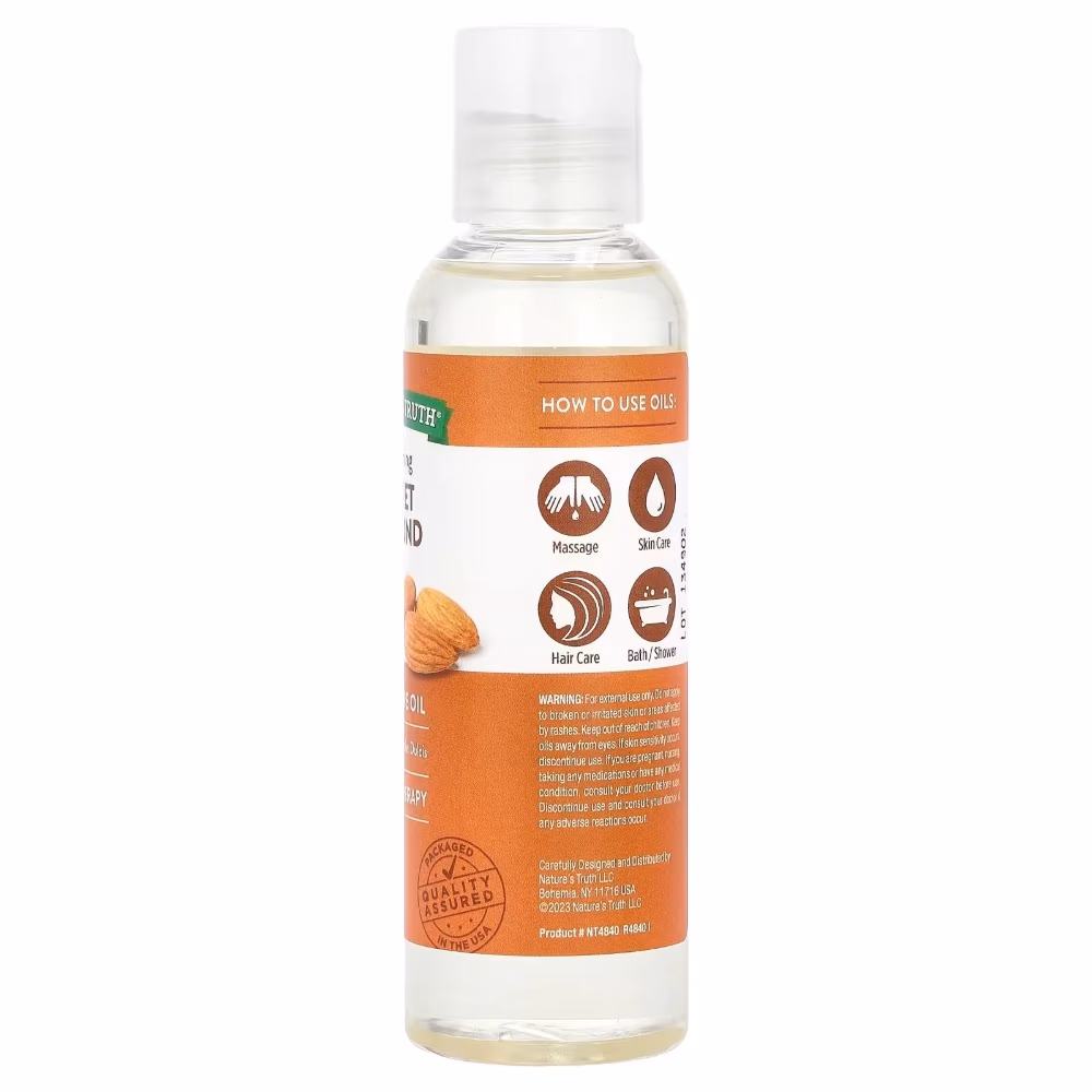 Natures truth  Sweet Almond Oil 118ml 2