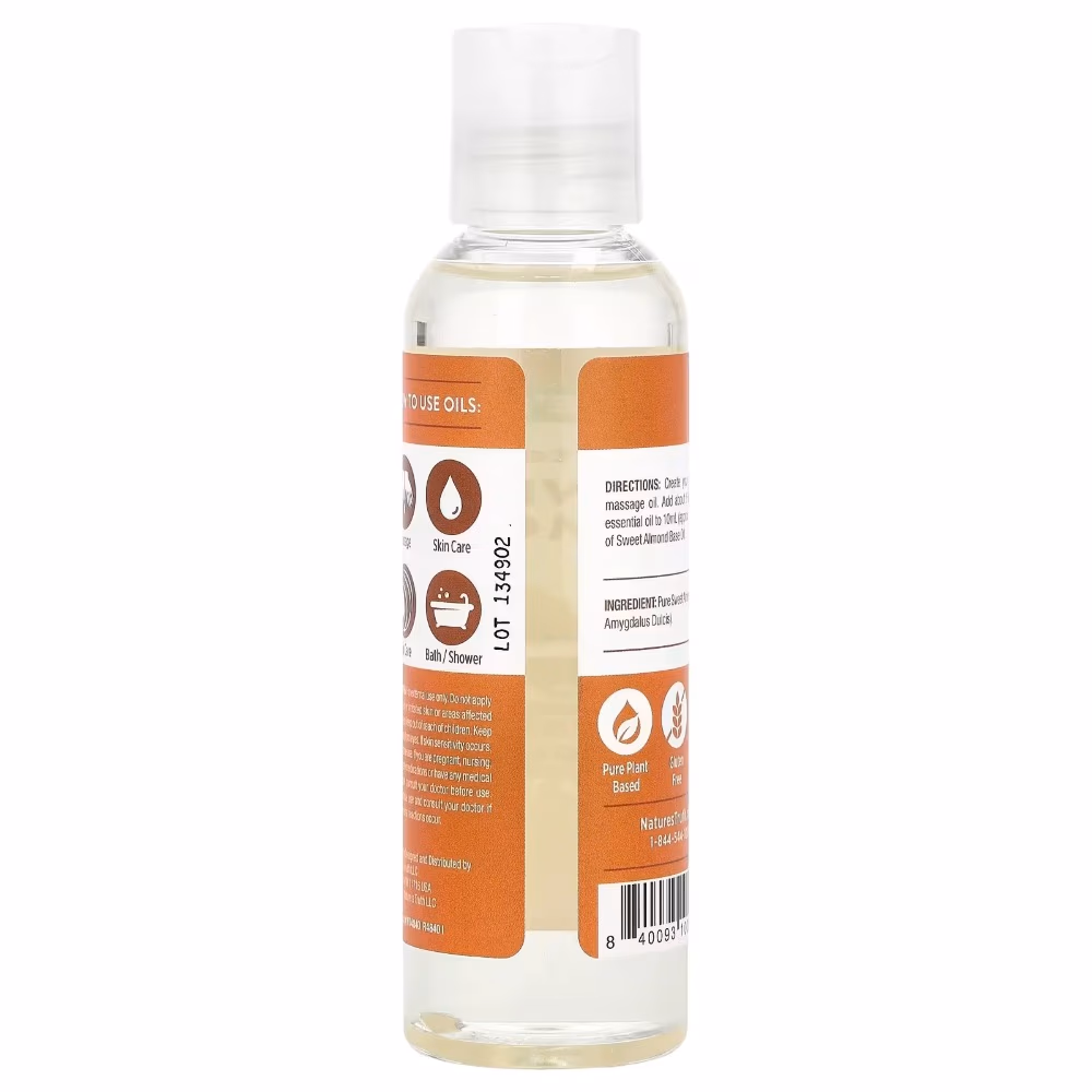Natures truth  Sweet Almond Oil 118ml 3