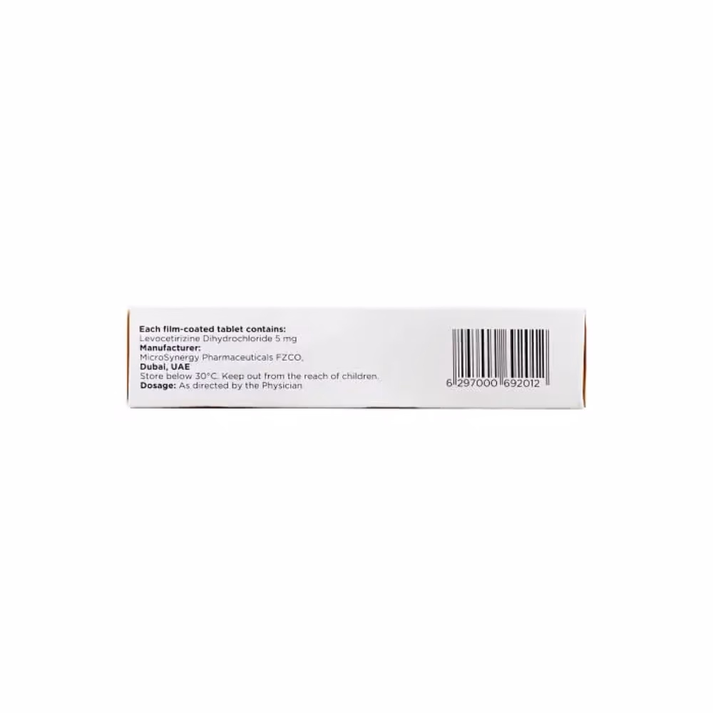  HICET 5MG TAB 30S 2