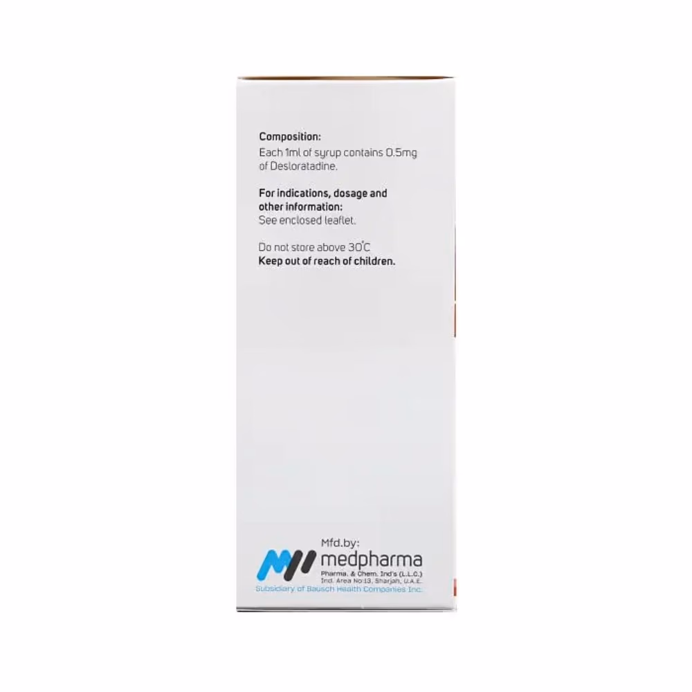 HISDINE 0.5MG/ML SYRUP 200ML 3