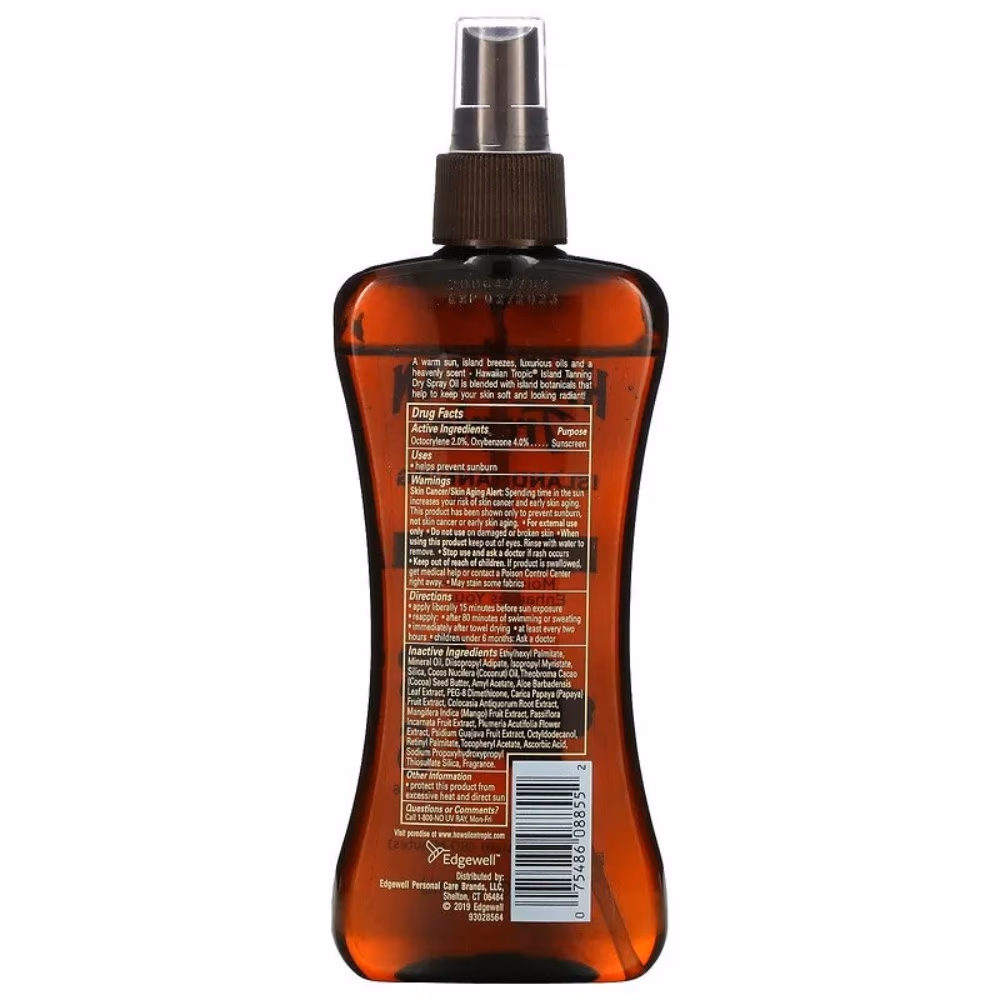 Hawaiian Tropic Island Tanning Oil SPF6 Coconut 236ml 2