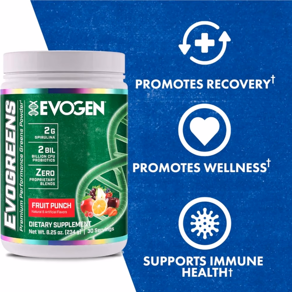 Evogen Evogreens Fruit Punch 30 Servings 3