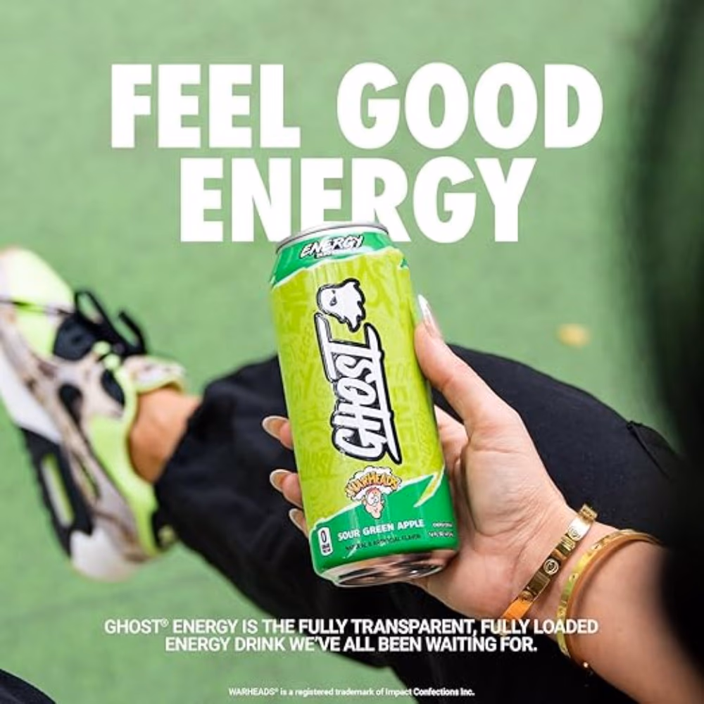 Ghost Energy RTD Sour Green Apple 473ML 2