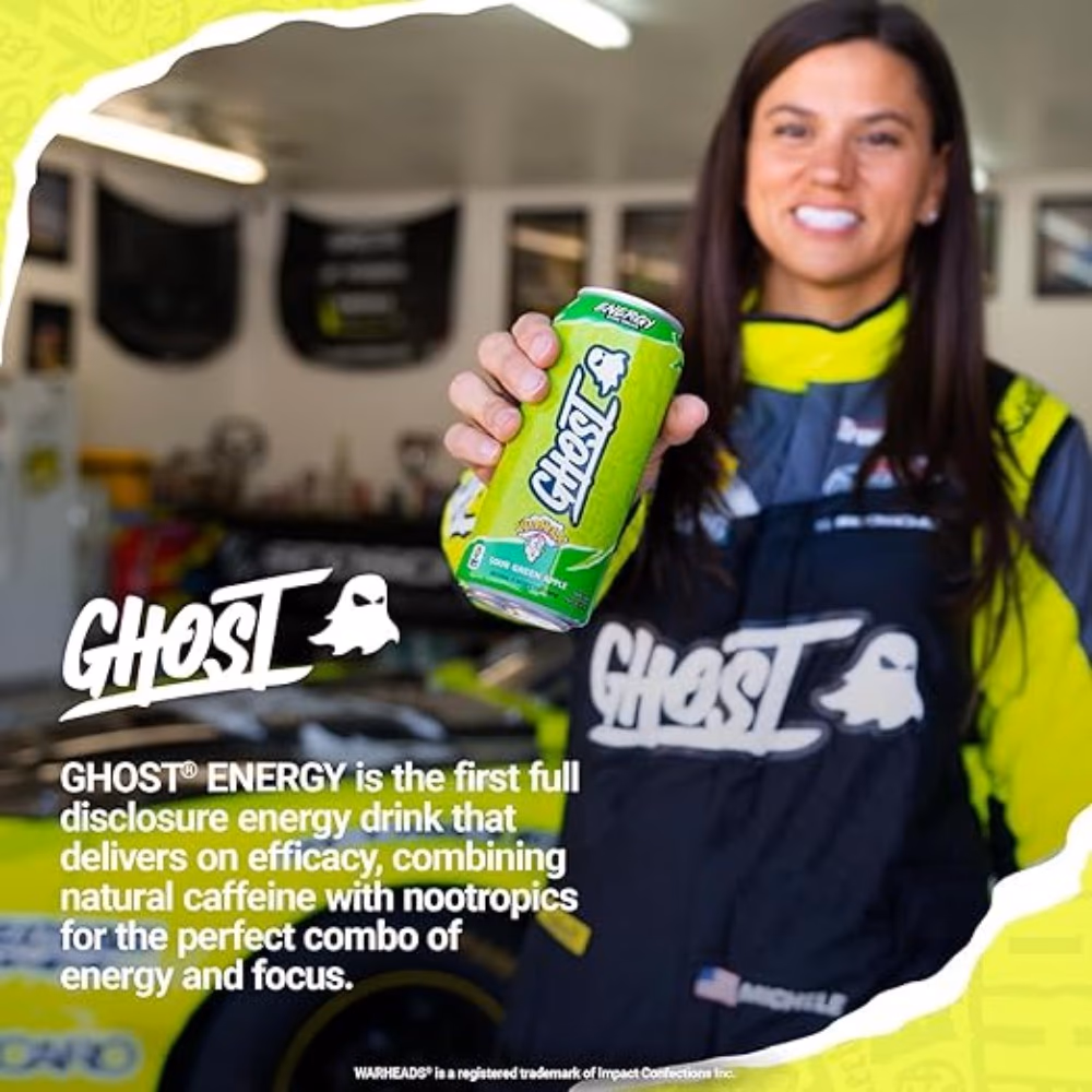 Ghost Energy RTD Sour Green Apple 473ML 5