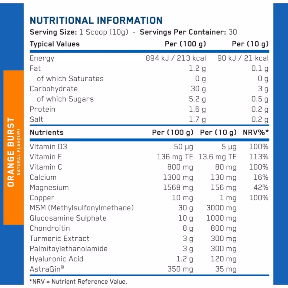 Applied Nutrition Joint Complex Orange Burst 300g 2