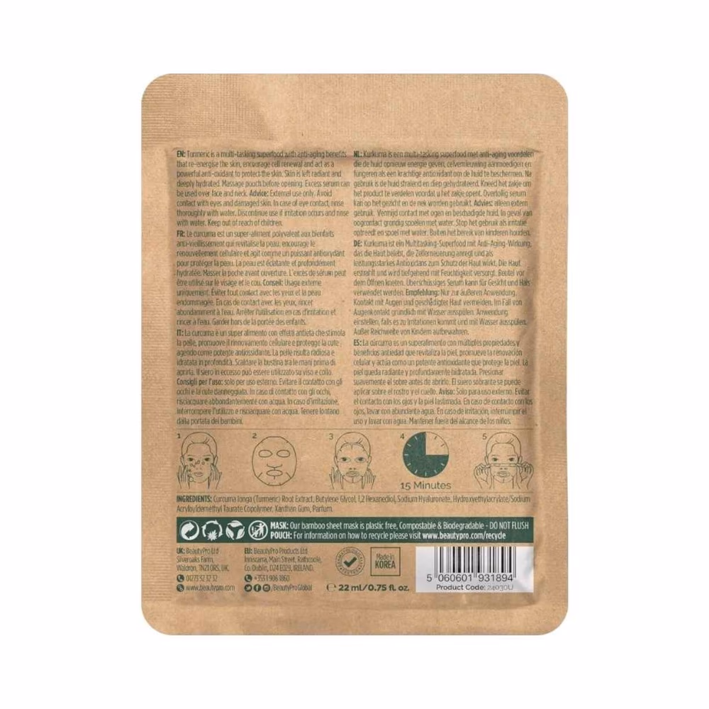 Beauty Pro Herb Infused Sheet Face Mask 22ml 2