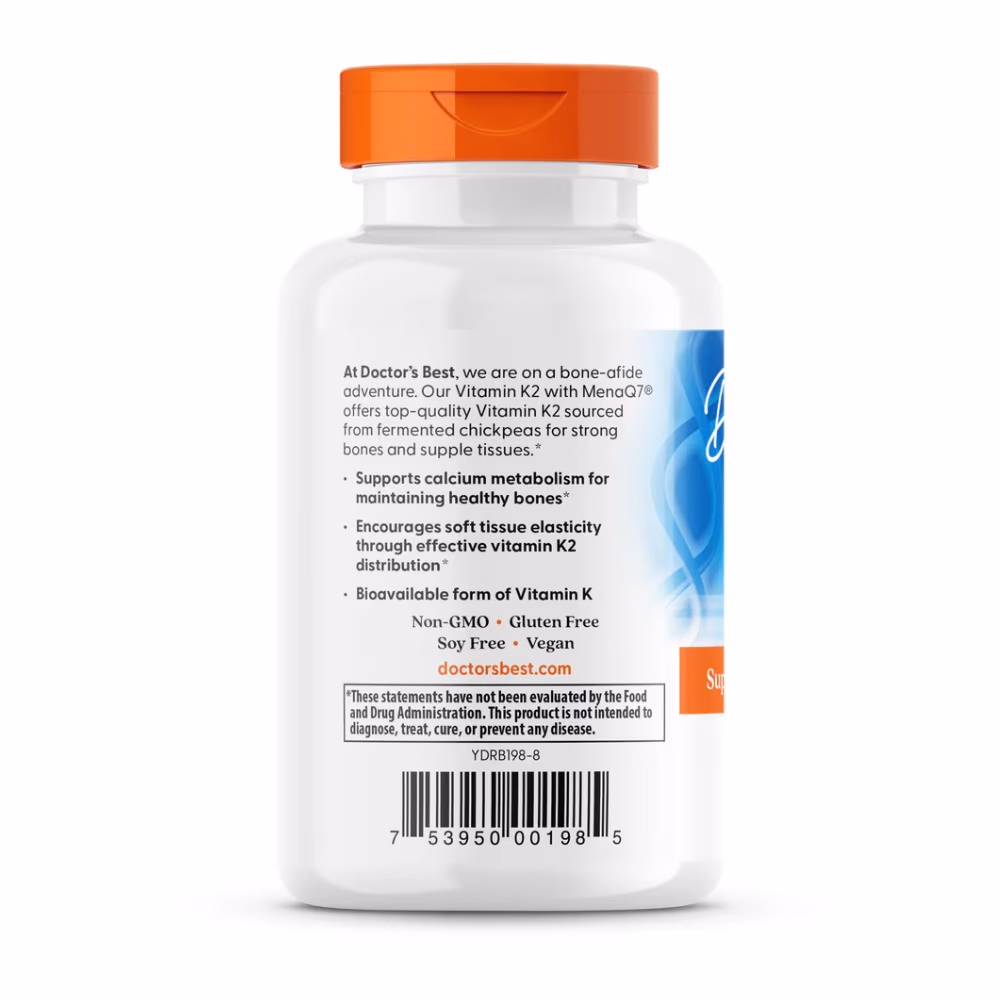 Doctor's Best Vitamin K2 MK-7 45MCG 60 Softgels 3